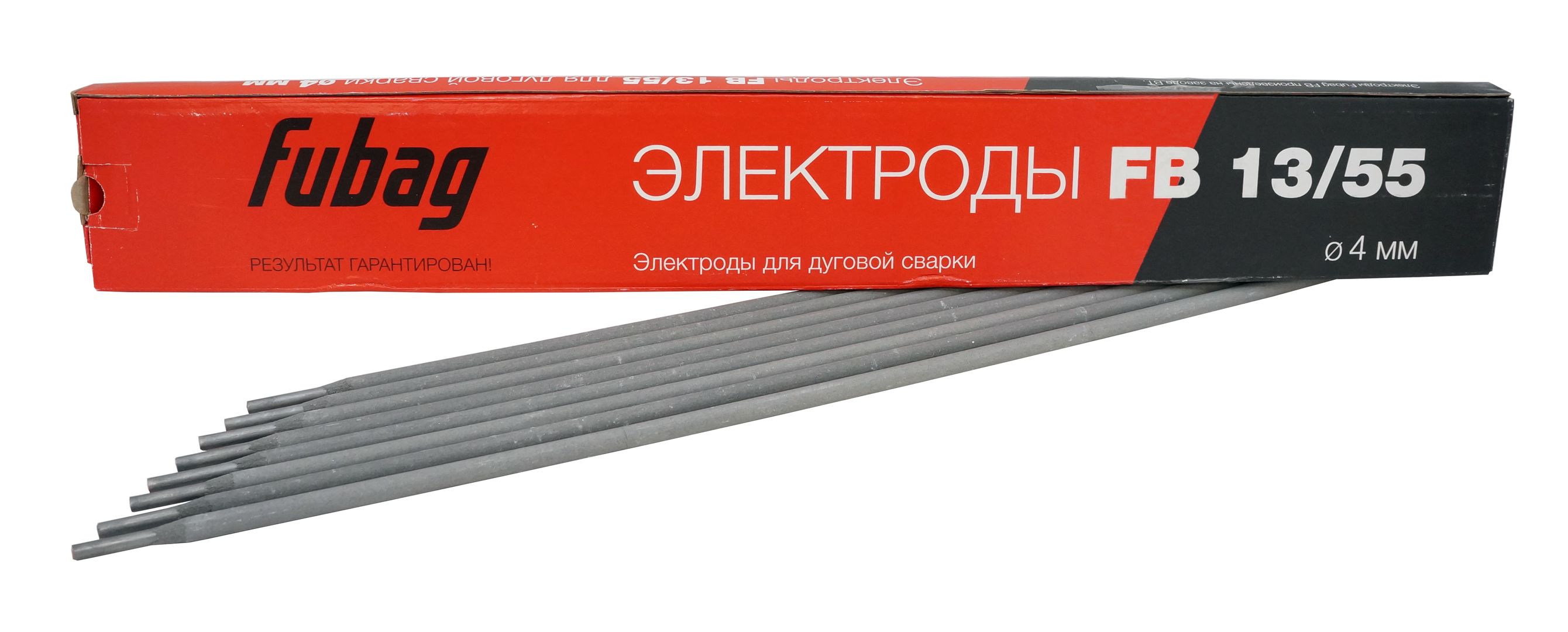 FUBAG Электрод сварочный с основным покрытием FB 13/55 D4.0 мм (пачка 0.9 кг)