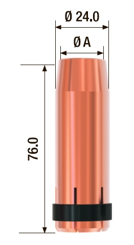 FUBAG Газовое сопло D= 14.0 мм FB 500 (5 шт.)