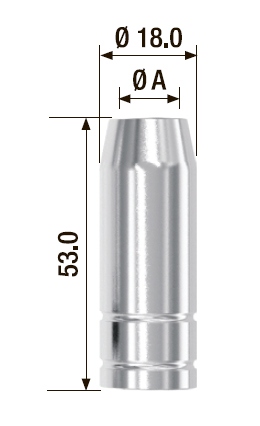 FUBAG Газовое сопло D= 12.0 мм FB 150 (5 шт.)