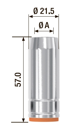 FUBAG Газовое сопло D= 12.0 мм FB 250 (5 шт.)