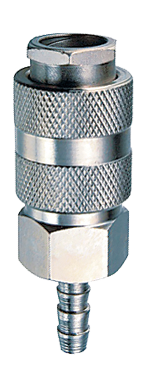 Разъемное соединение Fubag рапид (муфта) елочка 10мм с обжимным кольцом 15х18мм блистер 1 шт