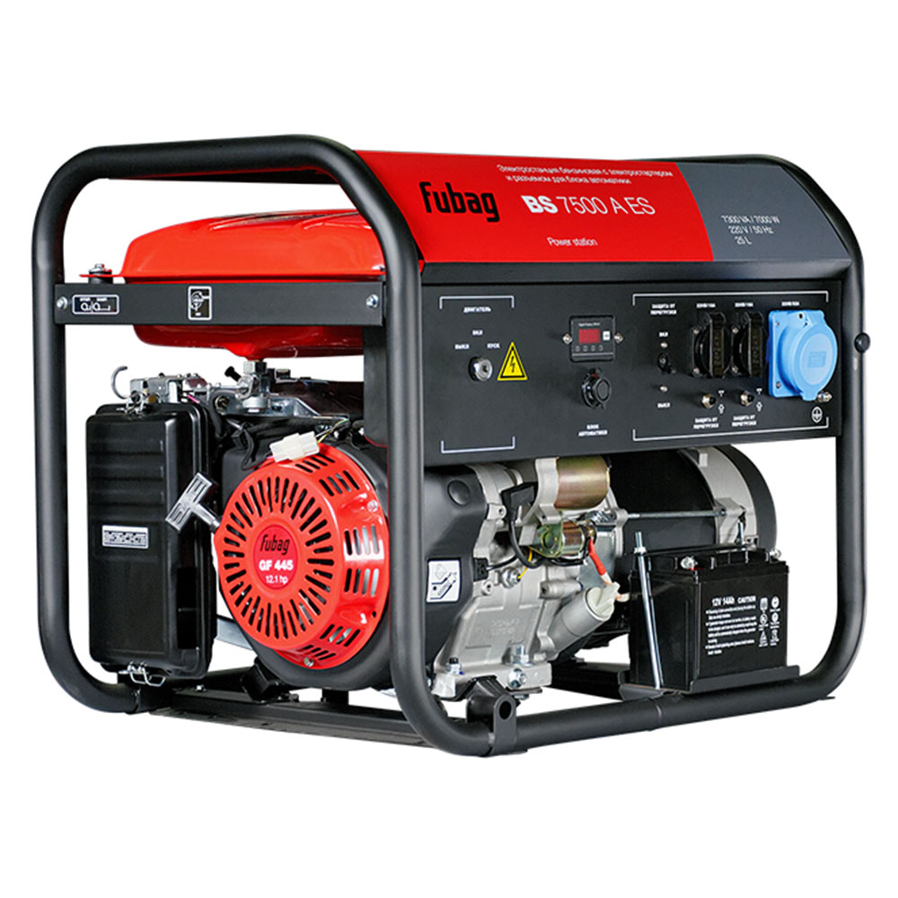 Бензиновый генератор Fubag BS 7500 A ES
