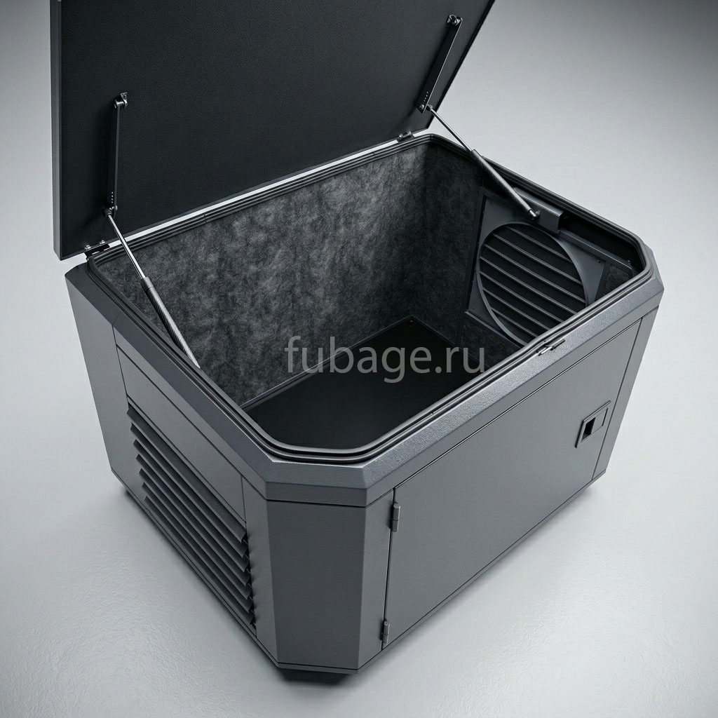 Кожух для генераторов Fubag до 9 кВт, 1200SC RAL 7024 купить официальный сайт