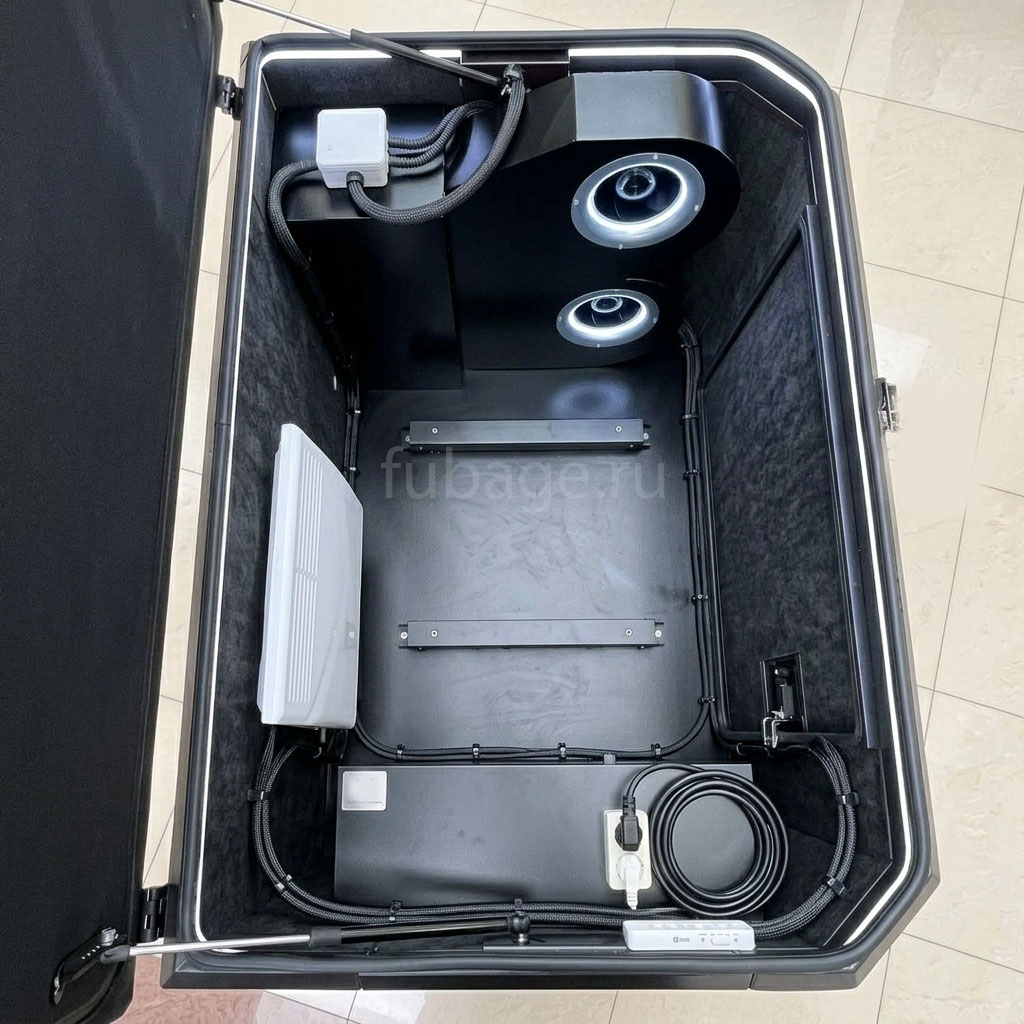 Кожух для генераторов Fubag до 9 кВт, зимний супер тихий, 1400SSW RAL 7024 купить официальный сайт