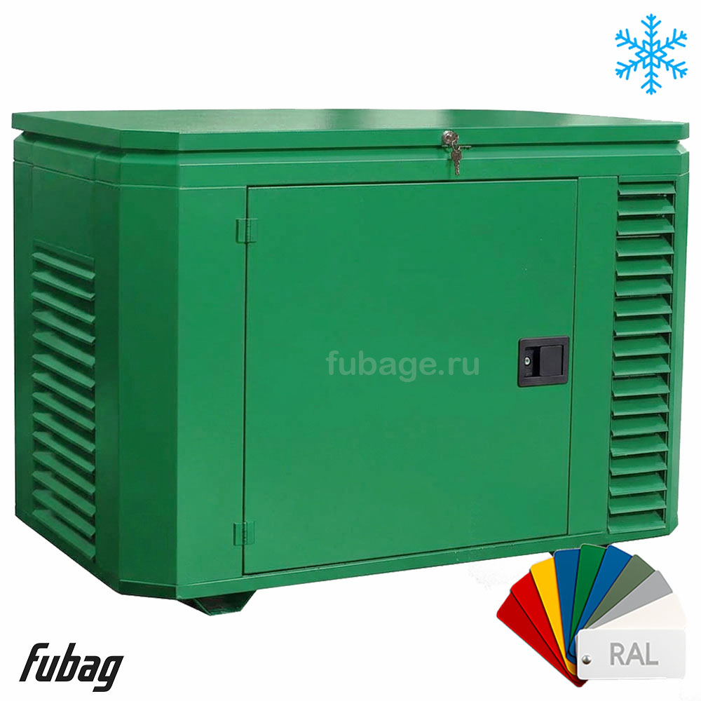 Кожух для генераторов Fubag до 9 кВт, зимний 1200SCW RAL 6005
