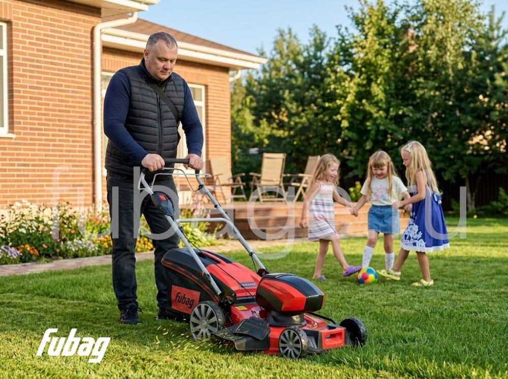 Как выбрать аккумуляторную газонокосилку Fubag
