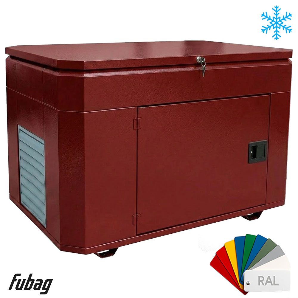Кожух для генераторов Fubag до 9 кВт, зимний супер тихий, 1400SSW RAL 3005