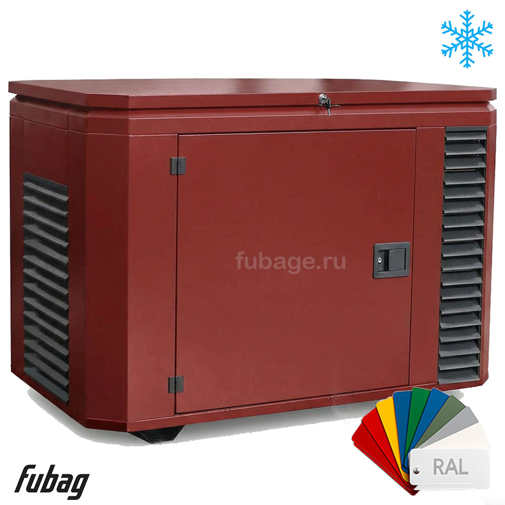  Кожух для генераторов Fubag до 9 кВт, зимний 1200SCW RAL 3005 Генерация кода из названия
