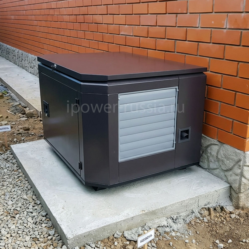 Кожух для генераторов Fubag до 9 кВт, зимний 1200SCW RAL 7024 купить официальный сайт