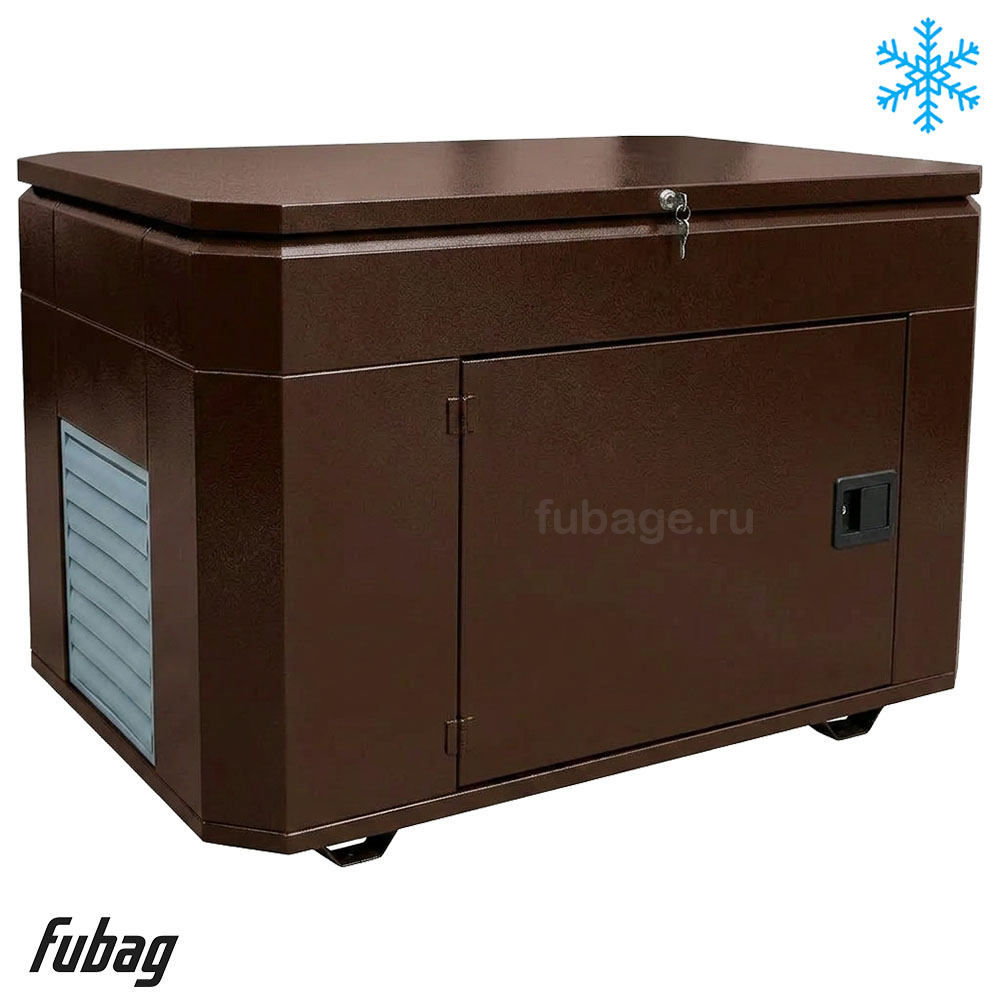 Кожух для генераторов Fubag до 9 кВт, зимний супер тихий, 1400SSW RAL 8019