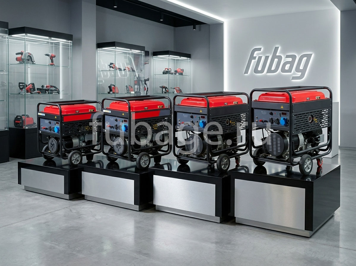 Топ самых мощных однофазных генераторов Fubag