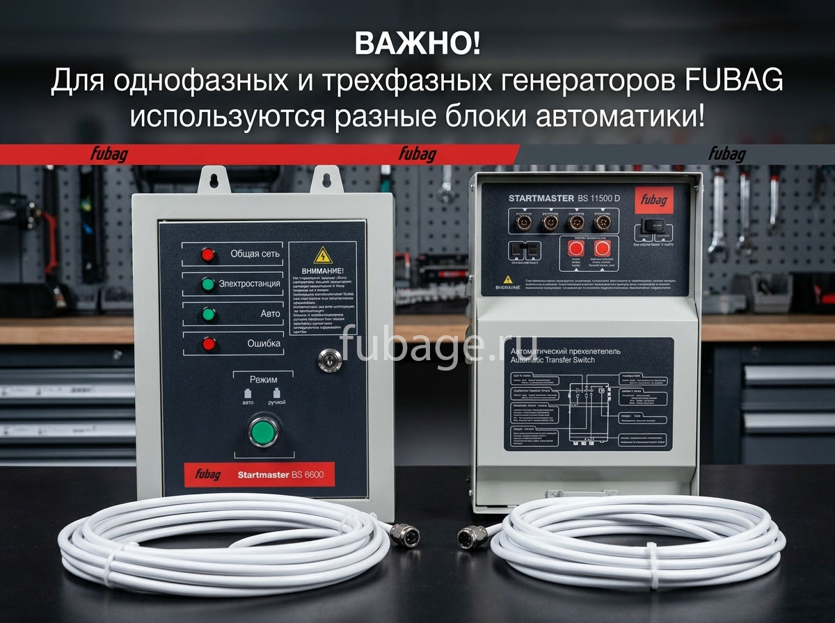 Блок автоматики АВР Fubag BS 11500
