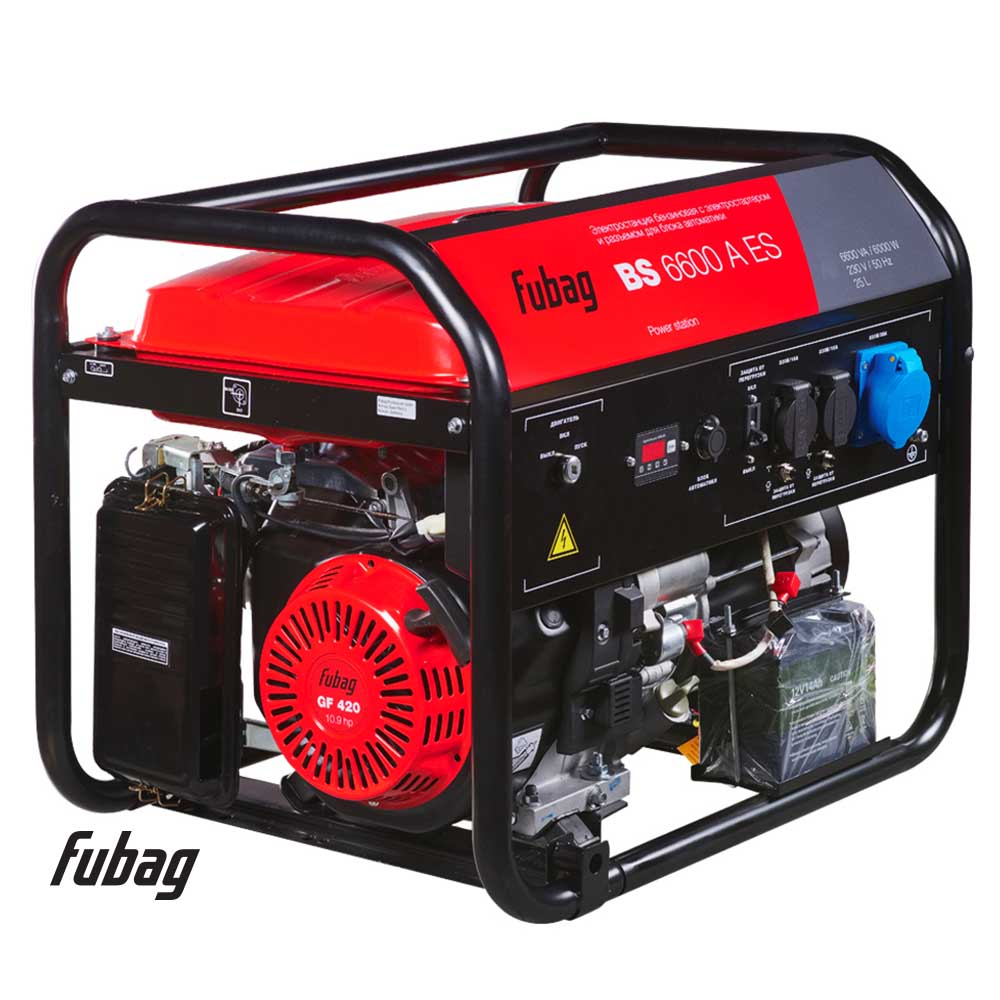 Бензиновый генератор Fubag BS 6600 A ES