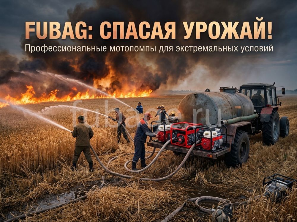Мотопомпы Fubag: надёжная техника для перекачки воды любой степени загрязнения купить официальный сайт производителя