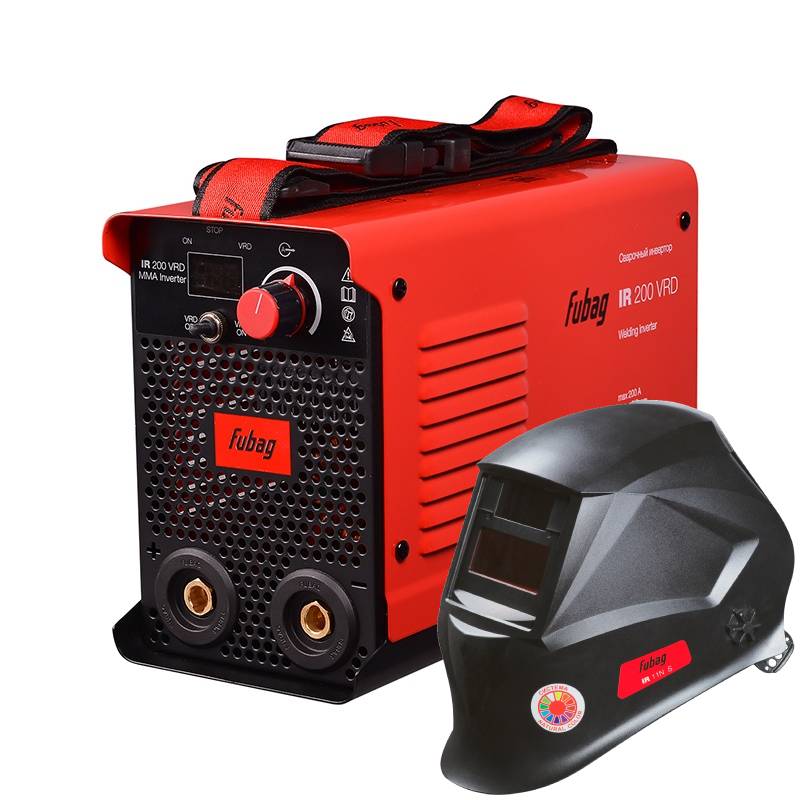 Сварочный инвертор Fubag IR 200 V.R.D. + Маска сварщика
