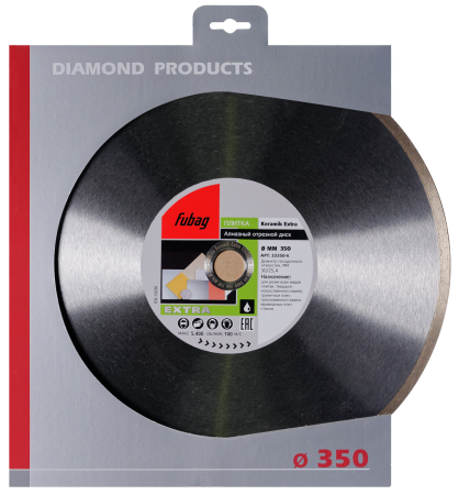FUBAG Алмазный отрезной диск Keramik Extra D350 мм/ 30-25.4 мм по керамике