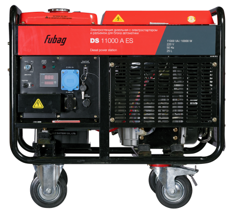 Дизельный генератор с электростартером FUBAG DS 11000 A ES