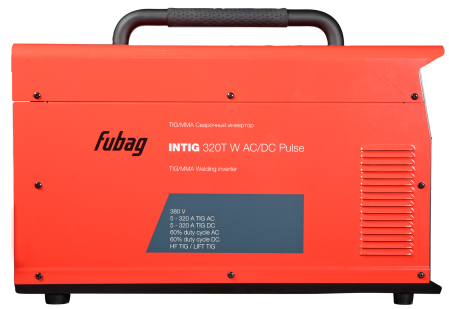 FUBAG Инвертор сварочный INTIG 320 T W AC/DC PULSE (31455) с горелкой FB TIG 18 5P 4m (38463), модулем охлаждения и тележкой