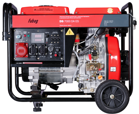 Дизельный генератор с электростартером FUBAG DS 7000 DA ES