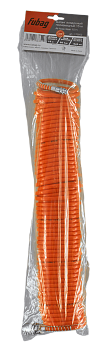 FUBAG Шланг спиральный с фитингами рапид, химически стойкий полиамидный (рилсан), 20бар, 6x8мм, 15м