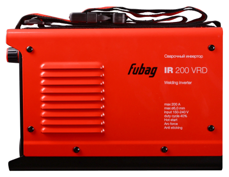 Сварочный аппарат инвертор FUBAG IR 200 V.R.D. для мест с повышенной влажностью