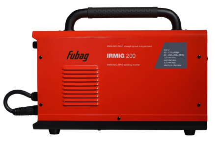 Сварочный полуавтомат Fubag IRMIG 200 с горелкой FB 250 3 м работающий в режимах MIG-MAG и MMA
