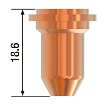 FUBAG Плазменное сопло удлинённое 0.9 мм/30-40А для FB P40 и FB P60 (10 шт.)