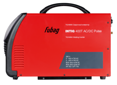 FUBAG Сварочный инверторный аргонодуговой аппарат INTIG 400 T AC/DC PULSE c горелкой FB TIG 26 5P 4m (38459)