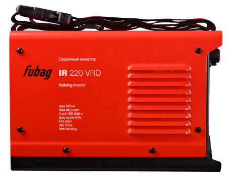 Сварочный аппарат инвертор FUBAG IR 220 V.R.D. для мест с повышенной влажностью